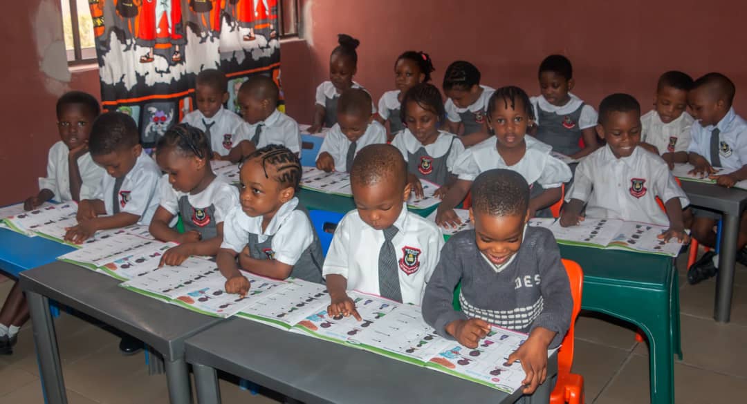 DMERT Excellence School Nursery and Primary Classroom